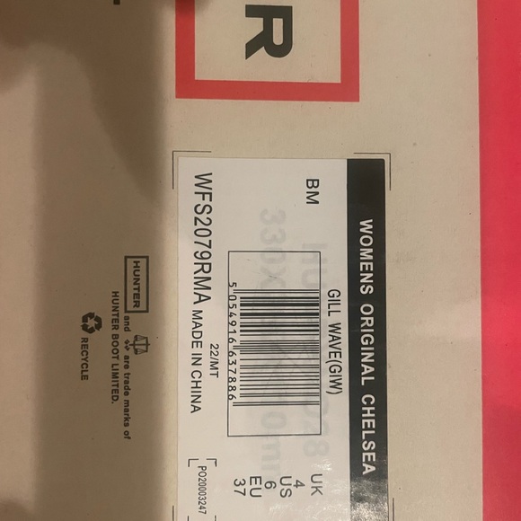 HUNTER Rain Boots in Borrowed Blue - Picture 3 of 5